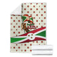 Burundi 1st July Independence Day Blanket Patriotic Flag Portrait Art - Geometric Star Pattern