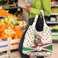Burundi 1st July Independence Day Grocery Bag Patriotic Flag Portrait Art - Geometric Star Pattern