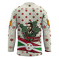 Burundi 1st July Independence Day Hockey Jersey Patriotic Flag Portrait Art - Geometric Star Pattern