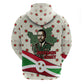 Burundi 1st July Independence Day Hoodie Patriotic Flag Portrait Art - Geometric Star Pattern