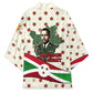 Burundi 1st July Independence Day Kimono Patriotic Flag Portrait Art - Geometric Star Pattern