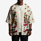 Burundi 1st July Independence Day Kimono Patriotic Flag Portrait Art - Geometric Star Pattern