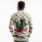 Burundi 1st July Independence Day Long Sleeve Polo Shirt Patriotic Flag Portrait Art - Geometric Star Pattern