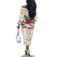 Burundi 1st July Independence Day Off The Shoulder Long Sleeve Dress Patriotic Flag Portrait Art - Geometric Star Pattern