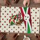 Burundi 1st July Independence Day Puzzle Patriotic Flag Portrait Art - Geometric Star Pattern
