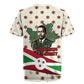 Burundi 1st July Independence Day Rugby Jersey Patriotic Flag Portrait Art - Geometric Star Pattern
