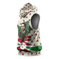 Burundi 1st July Independence Day Sleeveless Hoodie Patriotic Flag Portrait Art - Geometric Star Pattern