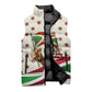 Burundi 1st July Independence Day Sleeveless Puffer Jacket Patriotic Flag Portrait Art - Geometric Star Pattern