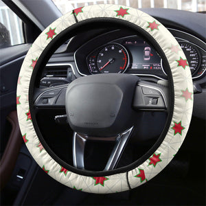 Burundi 1st July Independence Day Steering Wheel Cover Patriotic Flag Portrait Art - Geometric Star Pattern