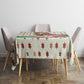 Burundi 1st July Independence Day Tablecloth Patriotic Flag Portrait Art - Geometric Star Pattern
