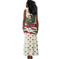 Burundi 1st July Independence Day Tank Maxi Dress Patriotic Flag Portrait Art - Geometric Star Pattern
