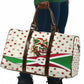 Burundi 1st July Independence Day Travel Bag Patriotic Flag Portrait Art - Geometric Star Pattern