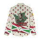 Burundi 1st July Independence Day Women Casual Shirt Patriotic Flag Portrait Art - Geometric Star Pattern