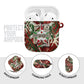 Burundi Independence Day AirPods Case 1st July 1962 Distressed Grunge Flag Art - Broken Chains And Freedom Star