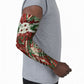 Burundi Independence Day Arm Sleeves 1st July 1962 Distressed Grunge Flag Art - Broken Chains And Freedom Star