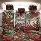 Burundi Independence Day Back Car Seat Cover 1st July 1962 Distressed Grunge Flag Art - Broken Chains And Freedom Star