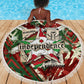 Burundi Independence Day Beach Blanket 1st July 1962 Distressed Grunge Flag Art - Broken Chains And Freedom Star