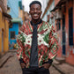 Burundi Independence Day Bomber Jacket 1st July 1962 Distressed Grunge Flag Art - Broken Chains And Freedom Star