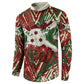 Burundi Independence Day Button Sweatshirt 1st July 1962 Distressed Grunge Flag Art - Broken Chains And Freedom Star