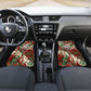 Burundi Independence Day Car Mats 1st July 1962 Distressed Grunge Flag Art - Broken Chains And Freedom Star