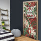 Burundi Independence Day Door Cover 1st July 1962 Distressed Grunge Flag Art - Broken Chains And Freedom Star
