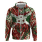 Burundi Independence Day Hoodie 1st July 1962 Distressed Grunge Flag Art - Broken Chains And Freedom Star
