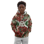 Burundi Independence Day Kid Hoodie 1st July 1962 Distressed Grunge Flag Art - Broken Chains And Freedom Star