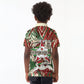 Burundi Independence Day Kid Polo Shirt 1st July 1962 Distressed Grunge Flag Art - Broken Chains And Freedom Star