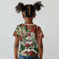 Burundi Independence Day Kid T shirt 1st July 1962 Distressed Grunge Flag Art - Broken Chains And Freedom Star