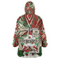 Burundi Independence Day Kid Wearable Blanket Hoodie 1st July 1962 Distressed Grunge Flag Art - Broken Chains And Freedom Star