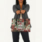 Burundi Independence Day Leather Bag 1st July 1962 Distressed Grunge Flag Art - Broken Chains And Freedom Star