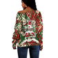 Burundi Independence Day Off Shoulder Sweater 1st July 1962 Distressed Grunge Flag Art - Broken Chains And Freedom Star