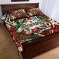 Burundi Independence Day Quilt Bed Set 1st July 1962 Distressed Grunge Flag Art - Broken Chains And Freedom Star