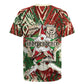 Burundi Independence Day Rugby Jersey 1st July 1962 Distressed Grunge Flag Art - Broken Chains And Freedom Star
