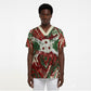 Burundi Independence Day Scrub Top 1st July 1962 Distressed Grunge Flag Art - Broken Chains And Freedom Star