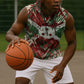 Burundi Independence Day Sleeveless Hoodie 1st July 1962 Distressed Grunge Flag Art - Broken Chains And Freedom Star