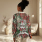 Burundi Independence Day Women Casual Shirt 1st July 1962 Distressed Grunge Flag Art - Broken Chains And Freedom Star