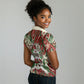 Burundi Independence Day Women Polo Shirt 1st July 1962 Distressed Grunge Flag Art - Broken Chains And Freedom Star