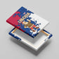 Liberia Christmas Canvas Wall Art Santa Claus Map Graphic and Red Blue Festive - African Pride