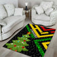 Zimbabwe Christmas Area Rug Flag Colors Xmas Tree and Holiday - African Pride