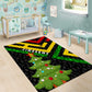 Zimbabwe Christmas Area Rug Flag Colors Xmas Tree and Holiday - African Pride