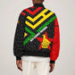 Zimbabwe Christmas Bomber Jacket Flag Colors Xmas Tree and Holiday - African Pride