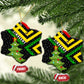 Zimbabwe Christmas Ceramic Ornament Flag Colors Xmas Tree and Holiday - African Pride