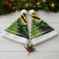 Zimbabwe Christmas Santa Hat Flag Colors Xmas Tree and Holiday - African Pride