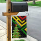 Zimbabwe Christmas Garden Flag Flag Colors Xmas Tree and Holiday - African Pride
