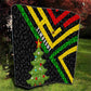 Zimbabwe Christmas Quilt Flag Colors Xmas Tree and Holiday - African Pride
