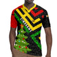 Zimbabwe Christmas Rugby Jersey Flag Colors Xmas Tree and Holiday - African Pride