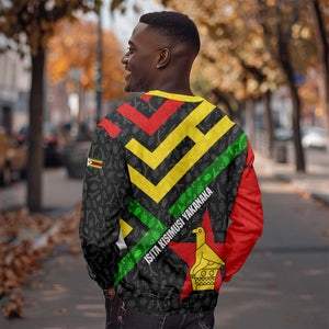Zimbabwe Christmas Sweatshirt Flag Colors Xmas Tree and Holiday - African Pride