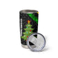 Zimbabwe Christmas Tumbler Cup Flag Colors Xmas Tree and Holiday - African Pride
