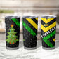 Zimbabwe Christmas Tumbler Cup Flag Colors Xmas Tree and Holiday - African Pride